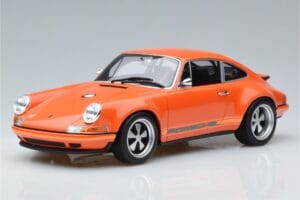 Porsche 911 964 Singer Orange Édition Spéciale GT Spirit 1:18 ZM049 Résine