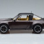 Porsche 911 964 Turbo Targa Marron Norev 1:18 187665 Métal - image 4 of 8