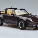 Porsche 911 964 Turbo Targa Marron Norev 1:18 187665 Métal - image 6 of 8