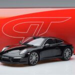 Porsche 911 991 Carrera 4 Black Edition GT Spirit 1:18 GT114 Résine - image 6 of 6
