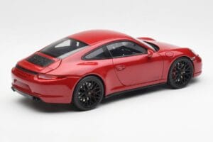 Porsche 911 991 Carrera GTS Carmine Rouge Schuco 1:18 450039000 Métal — image 3 sur 8