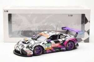 Porsche 911 991.2 GT3 R #69 Team Iron Force Racing Ring Police L. Luhr / J. Slooten ADAC GT Masters 2019 Minichamps 1:18 1531 — image 2 sur 6