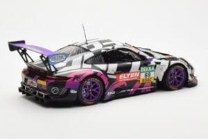 Porsche 911 991.2 GT3 R #69 Team Iron Force Racing Ring Police L. Luhr / J. Slooten ADAC GT Masters 2019 Minichamps 1:18 1531 — image 5 sur 6