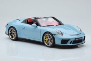 Porsche 911 991.2 Speedster Meissen Bleu GT Spirit 1:18 GT408 Résine — image 4 sur 6