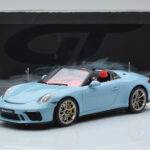 Porsche 911 991.2 Speedster Meissen Bleu GT Spirit 1:18 - image 6 of 6