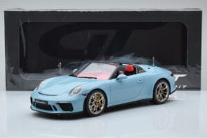 Porsche 911 991.2 Speedster Meissen Bleu GT Spirit 1:18 GT408 Résine — image 6 sur 6