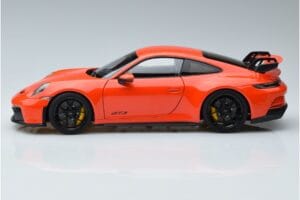Porsche 911 992 GT3 Orange Norev 1:18 187300 Métal — image 4 sur 7
