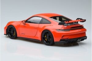Porsche 911 992 GT3 Orange Norev 1:18 187300 Métal — image 6 sur 7