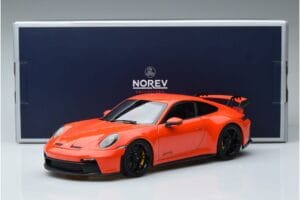 Porsche 911 992 GT3 Orange Norev 1:18 187300 Métal — image 7 sur 7