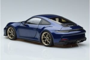 Porsche 911 992 GT3 Touring Package Bleu Métallique Norev 1:18 187302 Métal — image 6 sur 7