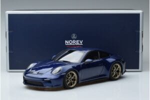 Porsche 911 992 GT3 Touring Package Bleu Métallique Norev 1:18 187302 Métal — image 7 sur 7