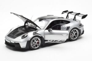 Porsche 911 992 GT3 Weissach Pack GT Argent Métallique Norev 1:18 187366 Métal — image 2 sur 8