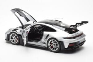 Porsche 911 992 GT3 Weissach Pack GT Argent Métallique Norev 1:18 187366 Métal — image 5 sur 8