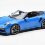 Porsche 911 992 Turbo S Shark Bleu GT Spirit 1:18 GT441