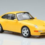 Porsche 911 993 Carrera Jaune Norev 1:18 187596 Métal - image 4 of 6