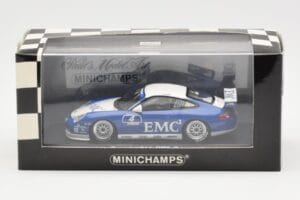 Porsche 911 996 GT3 Cup EMC2 #4 Hardt Porsche Carrera Cup 2004 Minichamps 1:43 400046204 Métal — image 4 sur 4