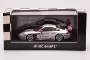 Porsche 911 996 GT3 Cup Infineon #5 W. Henzler Porsche Supercup Winner 2004 Minichamps 1:43 400046205 Métal — image 4 sur 4