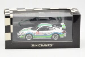 Porsche 911 996 GT3 Cup #57 M. Snow IMSA GT3 Challenge 2008 Minichamps 1:43 400086757 Métal — image 4 sur 4