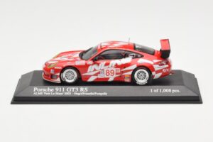 Porsche 911 996 GT3 RS Inline #89 B. Frisselle / D. Negri / S. Pumpelly ALMS Petit Le Mans 2003 Minichamps 1:43 400036989