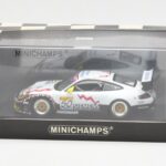 Porsche 911 996 GT3 RS Siemens #50 M. Ortelli / M. Lieb / R. Dumas 24 Hours of Spa 2003 Winners Minichamps 1:43 - image 4 of 4