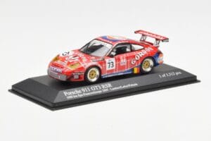 Porsche 911 996 GT3 RSR Gulf #73 Lambert / Lefort / Palttala 1000km Spa 2005 Minichamps 1:43 400056473 Métal — image 2 sur 4