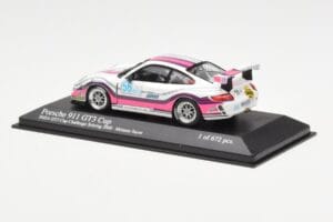 Porsche 911 997 GT3 Cup #56 M. Snow IMSA GT3 Challenge 2008 Minichamps 1:43 400086456 Métal — image 3 sur 4