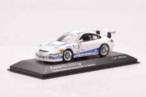 Porsche 911 997 GT3 Cup Porsche Carrera Cup #3 R. Westbrook 2007 Minichamps 1:43 400076483 Métal — image 2 sur 4
