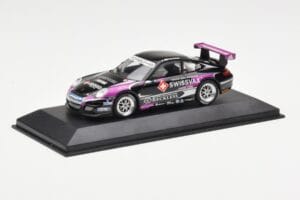 Porsche 911 997 GT3 Cup Swissvax #30 K. Sasaki Carrera Cup Asia Macau 2007 Minichamps 1:43 400076430 Métal — image 2 sur 4