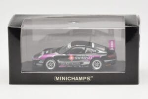 Porsche 911 997 GT3 Cup Swissvax #30 K. Sasaki Carrera Cup Asia Macau 2007 Minichamps 1:43 400076430 Métal — image 4 sur 4