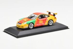 Porsche 911 997 GT3 Cup Visit Sri Lanka #6 D. Malagamuwa Carrera Cup Asia Macau 2007 Minichamps 1:43 400076406 Métal — image 2 sur 4
