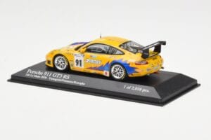Porsche 911 997 GT3 RS T2M #91 Yamagishi / Fournoux / Konopka 24 Hours of Le Mans 2006 Minichamps 1:43 400066991 Métal — image 3 sur 4