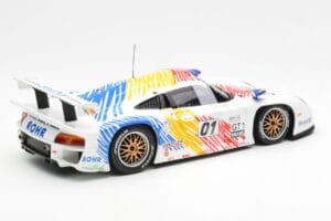 Porsche 911 GT1 #1 A. McNish / R. Sullivan / U. Alzen Rohr Motorsport Daytona 24 Hours 1998 UT Models 1:18 39611 Métal — image 2 sur 6