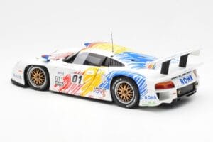 Porsche 911 GT1 #1 A. McNish / R. Sullivan / U. Alzen Rohr Motorsport Daytona 24 Hours 1998 UT Models 1:18 39611 Métal — image 5 sur 6