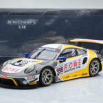 Porsche 911 GT3 R Rowe Racing #998 F. Makowiecki / A. Pilet / N. Tandy 2nd Place 24 Hours of Spa-Francorchamps 2019 Minichamp - image 6 of 6