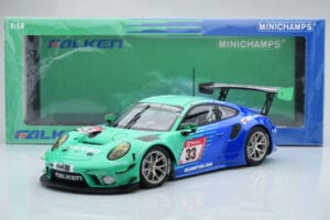 Porsche 911 GT3 R Falken Motorsports #33 K. Bachler / M. Muller / T. Engelhart / M. Werner 24 Hours of Nurburgring 2020 Minic — image 6 sur 6
