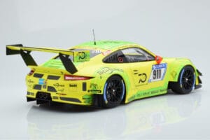 Porsche 911 GT3 R Manthey Racing #911 F. Scherer / K. Estre / R. Dumas / L. Vanthoor / E. Bamber 24 Hours of Nurburgring 2018 — image 2 sur 6