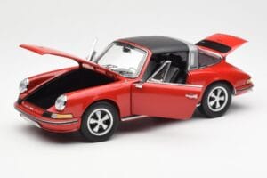 Porsche 911 Targa S Rouge Schuco 1:18 450036200 Métal — image 2 sur 9
