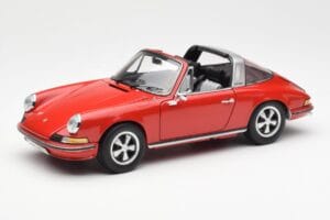 Porsche 911 Targa S Rouge Schuco 1:18 450036200 Métal — image 3 sur 9