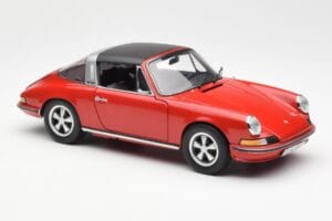 Porsche 911 Targa S Rouge Schuco 1:18 450036200 Métal — image 7 sur 9