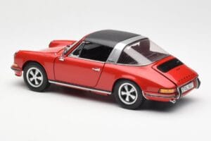 Porsche 911 Targa S Rouge Schuco 1:18 450036200 Métal — image 8 sur 9