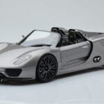 Porsche 918 Spyder Prototype Gris Métallique Minichamps 1:18
