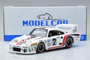 Porsche 935J #2 Liqui Moly R. Stommelen / R. Joest / V. Merl 24 Hours of Daytona Winner 1980 MCG 1:18 MCG18803R Métal — image 6 sur 6