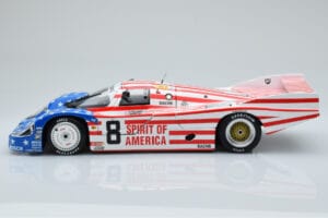 Porsche 956L Spirit of America #8 G. Follmer / J. Morton / K. Miller 24 Hours of Le Mans 1986 Minichamps 1:18 180866508 Métal — image 4 sur 8