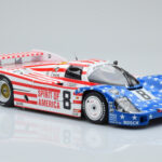 Porsche 956L Spirit of America #8 G. Follmer / J. Morton / K. Miller 24 Hours of Le Mans 1986 Minichamps 1:18 - image 6 of 8