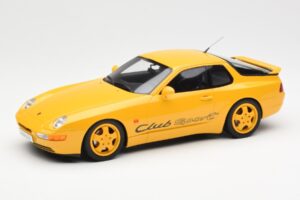 Porsche 968 Clubsport Jaune GT Spirit 1:18