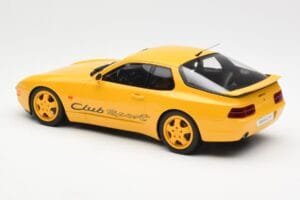 Porsche 968 Clubsport Jaune GT Spirit 1:18 GT129 Résine — image 5 sur 6