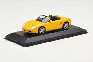 Porsche Boxster 986 Jaune Minichamps 1:43 400062072 Métal — image 2 sur 4