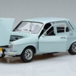 Renault 12 TS Bleu Clair Norev 1:18 185219 Métal - image 2 of 7