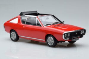Renault 17 Gordini Décapotable Rouge Norev 1:18 185371 Métal — image 4 sur 6