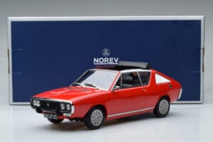 Renault 17 Gordini Décapotable Rouge Norev 1:18 185371 Métal — image 6 sur 6